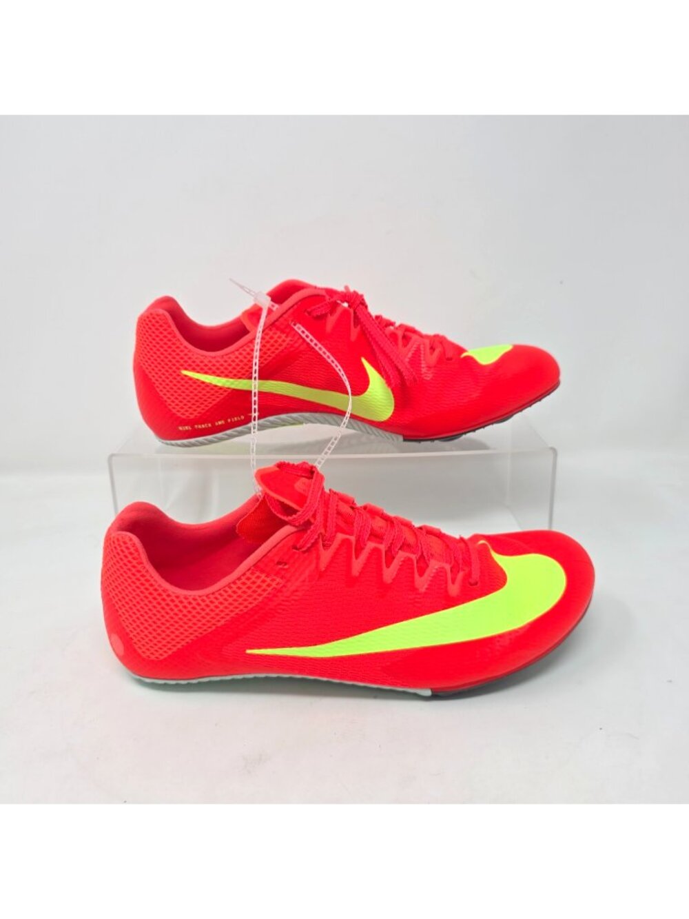 Nike Zoom Rival Sprint Track & Field Mens 8.5 Orange Spikes Athletic FZ9663-600